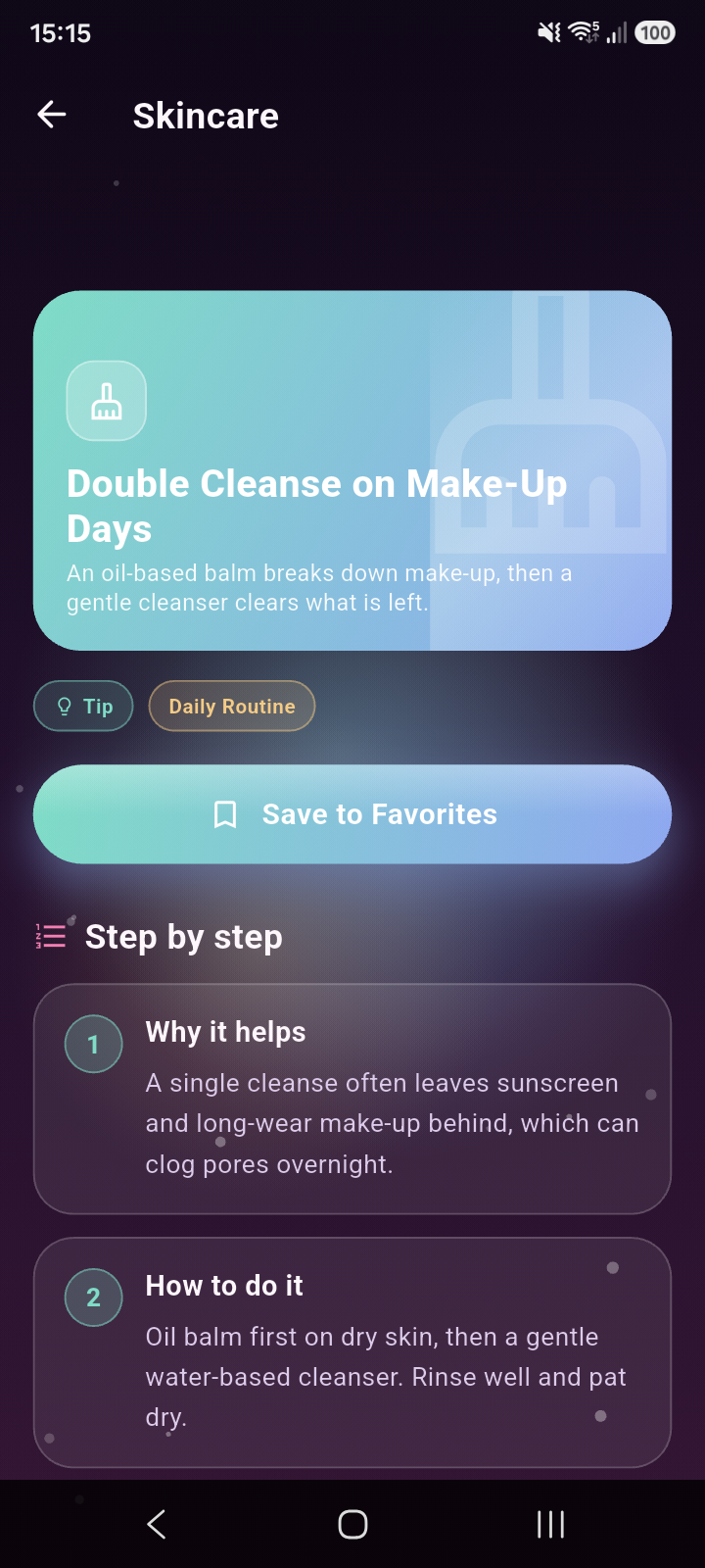 Beauty Basics Guide step-by-step skincare article
